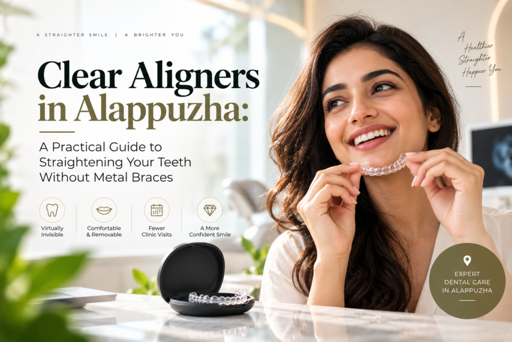 Clear Aligners in Alappuzha: A Practical Guide to Straightening Your Teeth Without Metal Braces